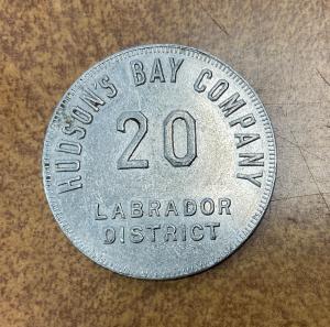 Vintage Hudson's Bay Company Labrador District Token