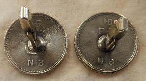 Hudson’s Bay Co. Cufflinks - 1850s Beaver Token