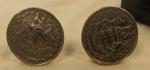 Hudson’s Bay Co. Cufflinks - 1850s Beaver Token