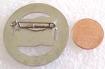 Hudson's Bay Vintage Large Advertising Pin Badge