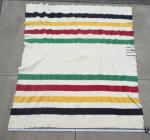 Hudson's Bay Stripes Wool Blanket Made in England