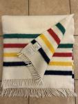 HBC Hudson's Bay Caribou Wool Throw Blanket
