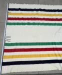 Hudson's Bay Stripes Wool Blanket Made in England