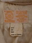 Vintage Hudson's Bay Point Blanket Rainbow Jacket