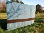 1920 Hudson's Bay Empire Blue Wool Blanket