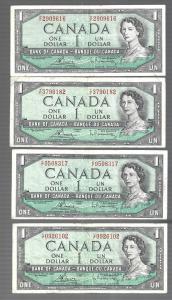 Rare 1954 $1 Bank Note from Canada