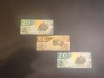 Bank of Canada Vintage Currency Note Set