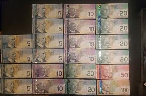 Vintage Canadian Dollar Bill Collection - $370 Total