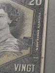 1954 Devil's Face $20 Canada Bank Note