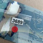 Canadian 5 Dollar Astronaut Currency Banknote