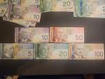 Vintage Canadian Dollar Bill Collection - $370 Total