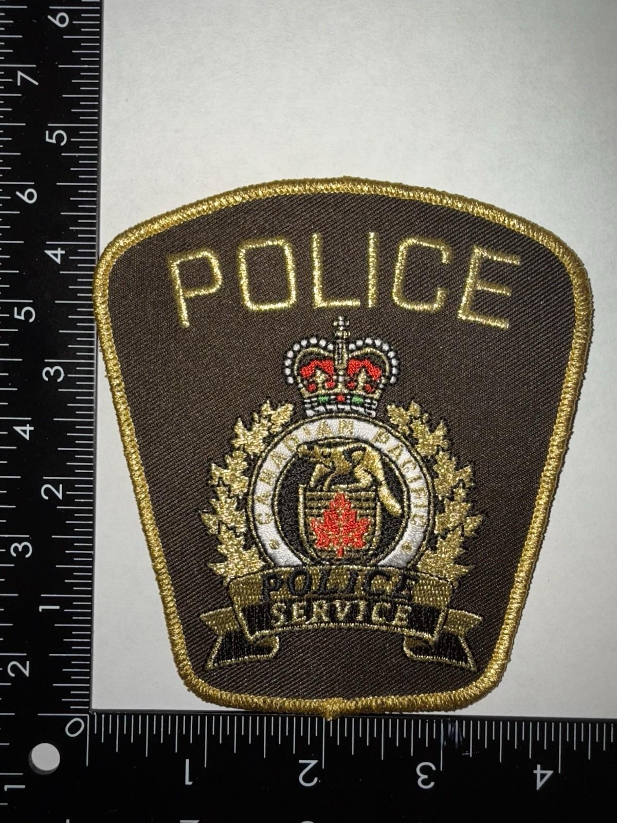 Canadian Pacific Railroad Police Vintage Shoulder Patch