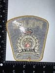 Canadian Pacific Railroad Police Vintage Shoulder Patch
