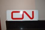 Canadian National Railway Vintage Railroad Sign