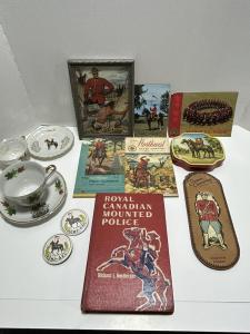 Royal Canadian Mountie Vintage Gift Set