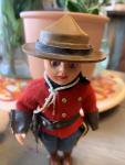 1960s Vintage Canadian Mountie Figurine with Hat