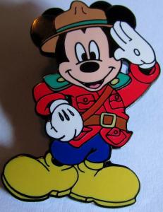 Disney Mickey Mountie Pin - Canada Edition