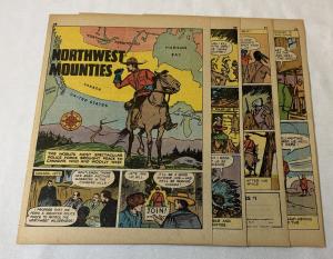 1942 Cartoon Story Featuring Canadian Mounties