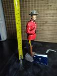 RCMP Mountie Resin Figure - Vintage Canadian Décor