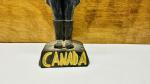 Hand-Carved Wooden Canadian Mountie Figurine 7
