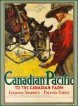 Canadian Pacific Farm Vintage 9" x 12" Sign