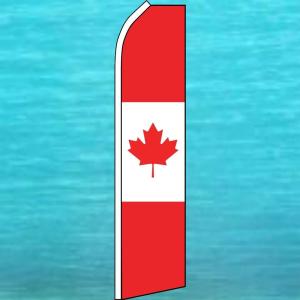 Canadian Flutter Flag Feather Banner Sign