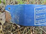 Vintage Canadian Pacific Express Money Order Sign