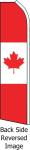 Canadian Flutter Flag Feather Banner Sign