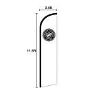 Canadian Flag Pole Kit with Windless Banner