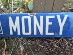 Vintage Canadian Pacific Express Money Order Sign