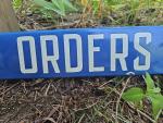 Vintage Canadian Pacific Express Money Order Sign
