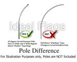 Canadian Flutter Flag Feather Banner Sign