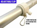 Canadian Flag Pole Kit with Windless Banner