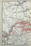 1919 Canadian National Railway Antique Map