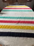 Antique Hudson Bay Blanket Pair, Red Label
