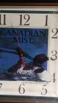 Canadian Mist Whisky Vintage Bar Clock Sign
