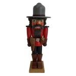 Christian Ulbricht Mountie Wooden Nutcracker Decor