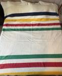 Hudson's Bay Vintage Wool Blanket 92"x95