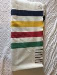 Hudson's Bay Vintage Wool Blanket 92"x95