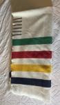 Hudson's Bay Vintage Wool Blanket 92"x95