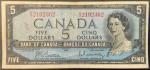 1954 Canada 5 Dollar Banknote Collectible