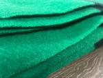 Hudson Bay Company Vintage Wool Green Blanket 75"x84”