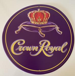 Crown Royal Whiskey Man Cave Vintage Sign