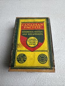 1930s Canadian Pacific Railway Matchbook Keepsake