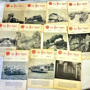 1961 Canadian Rail Magazine Issues #118-#128