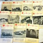 1961 Canadian Rail Magazine Issues #118-#128