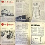 1961 Canadian Rail Magazine Issues #118-#128