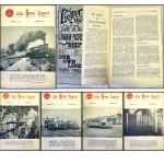 1961 Canadian Rail Magazine Issues #118-#128