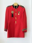 RCMP Red Jacket Style Gold-Tone Coin Brooch