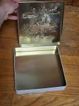 Vintage Hudson's Bay Wildlife Tobacco Box Tin